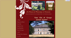Desktop Screenshot of manoirdeplainartige.com